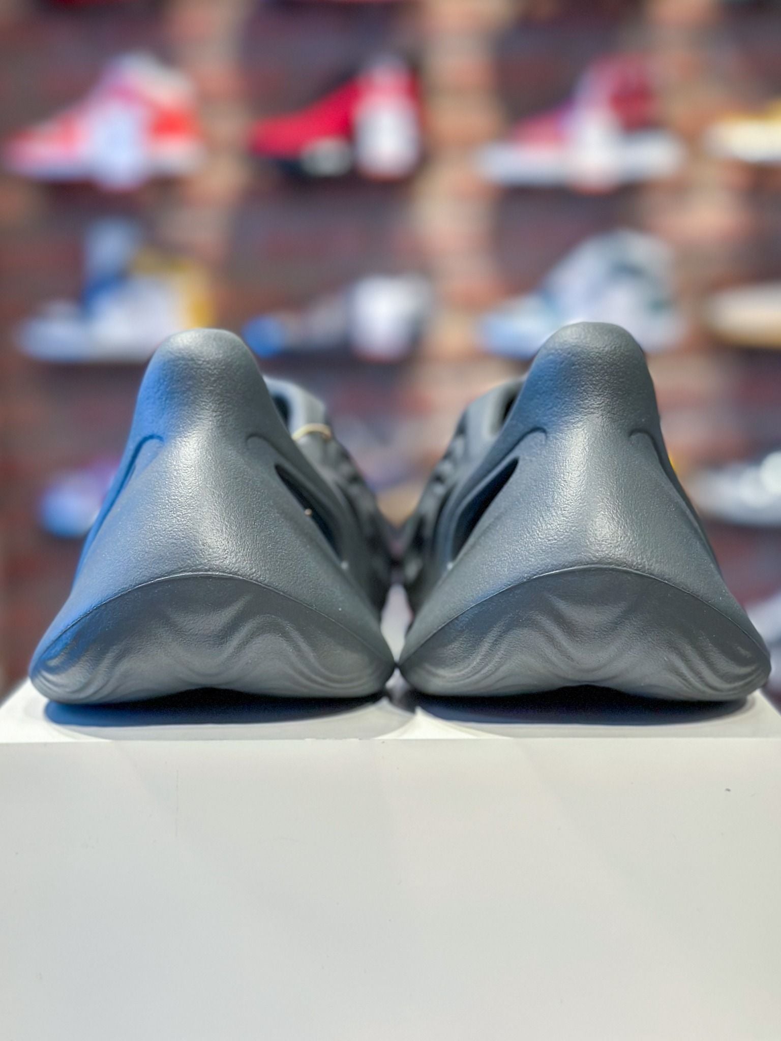 yeezy foam runner logo