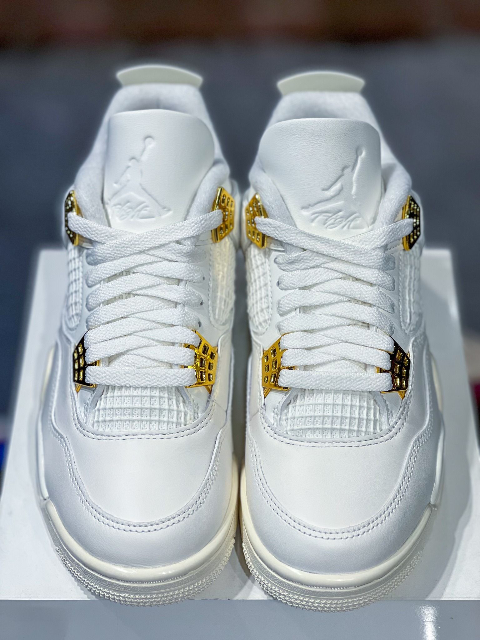 Nike Air Jordan 4 Retro Metallic Gold [AQ9129-170] – Rex Sneaker