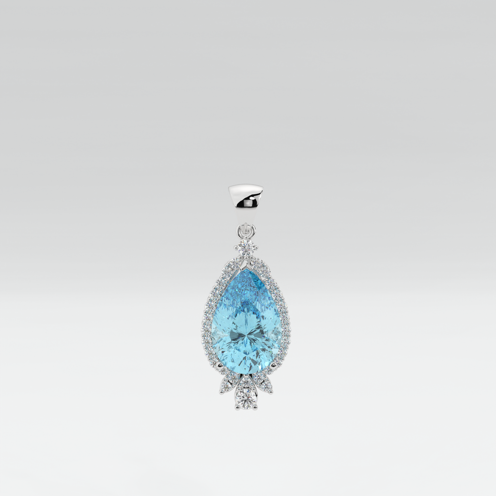 ACCENTED GEMSTONE PENDANT - MGWG2530