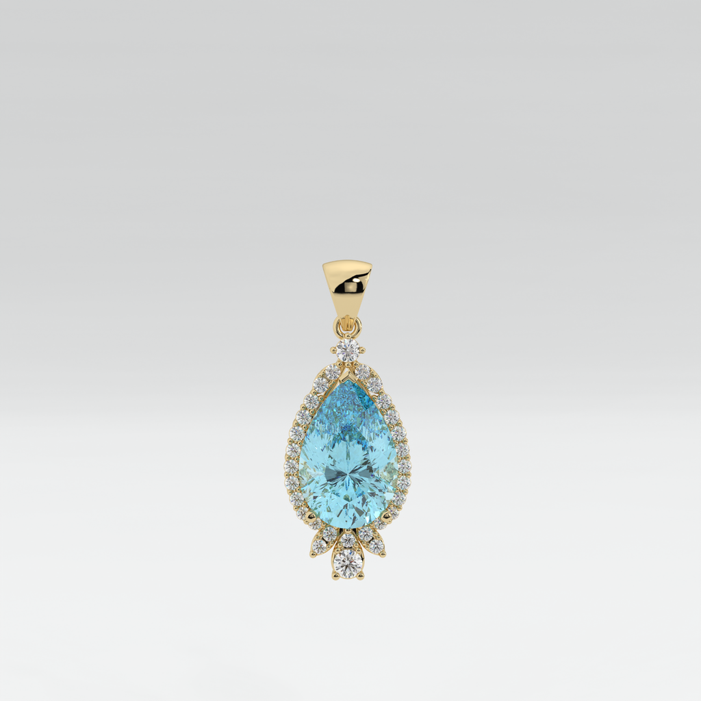 ACCENTED GEMSTONE PENDANT - MGWG2530