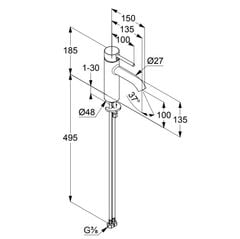 Vòi chậu nóng lạnh 382820576