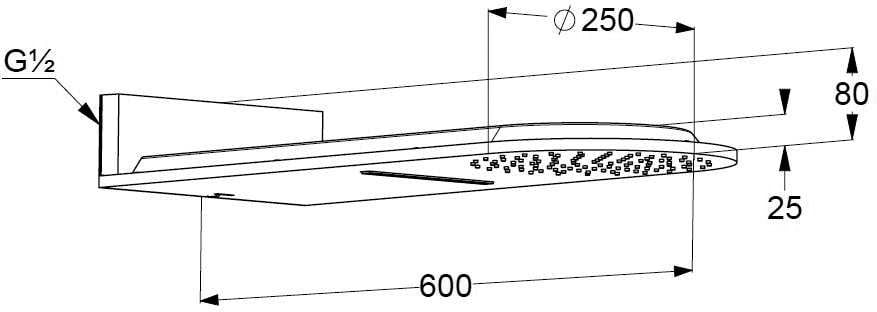 Bát sen trần KLUDI A-QA 6488091-00
