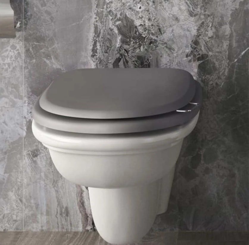 Bàn cầu treo tường cổ điển RAK-WASHINGTON WT20AWHA+NEOFS04RAK8C