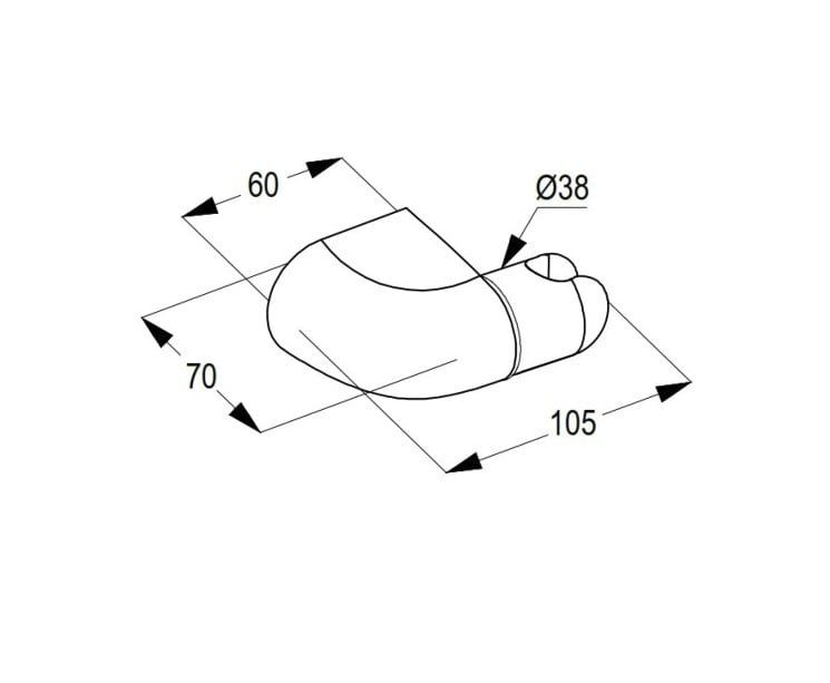 Giá treo sen tắm RAK22030