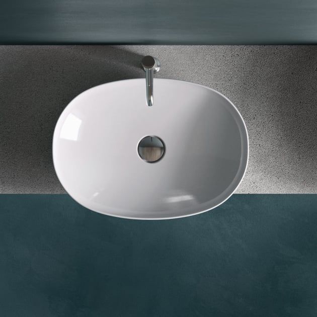 Chậu đặt bàn VARDI25000AWHA không lỗ thoát tràn