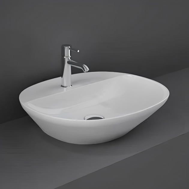 Chậu đặt bàn VARCT25001AWHA không lỗ thoát tràn