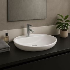 Chậu đặt bàn  VARDI25001AWHA không lỗ thoát tràn