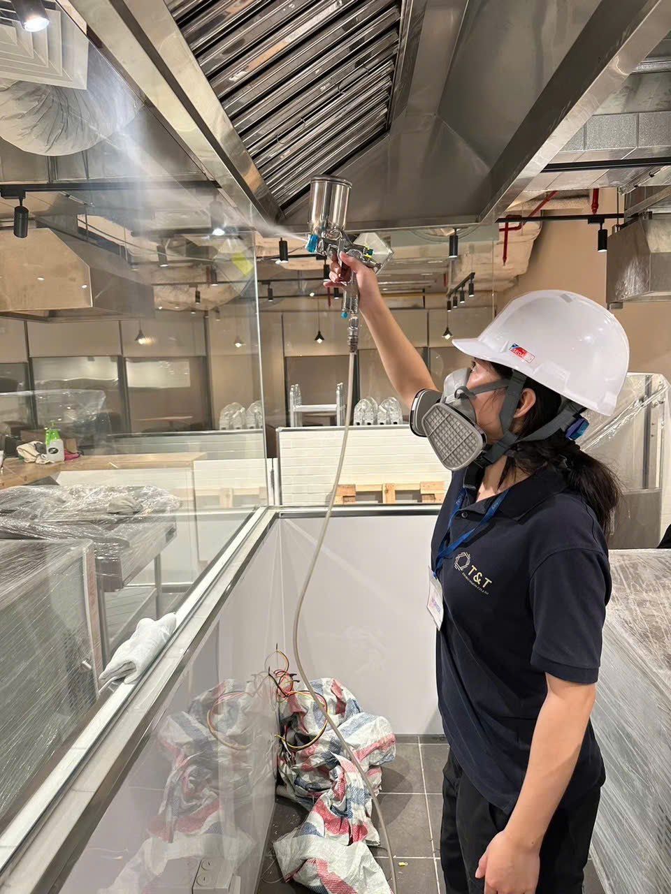 Lớp phun chống bám bẩn