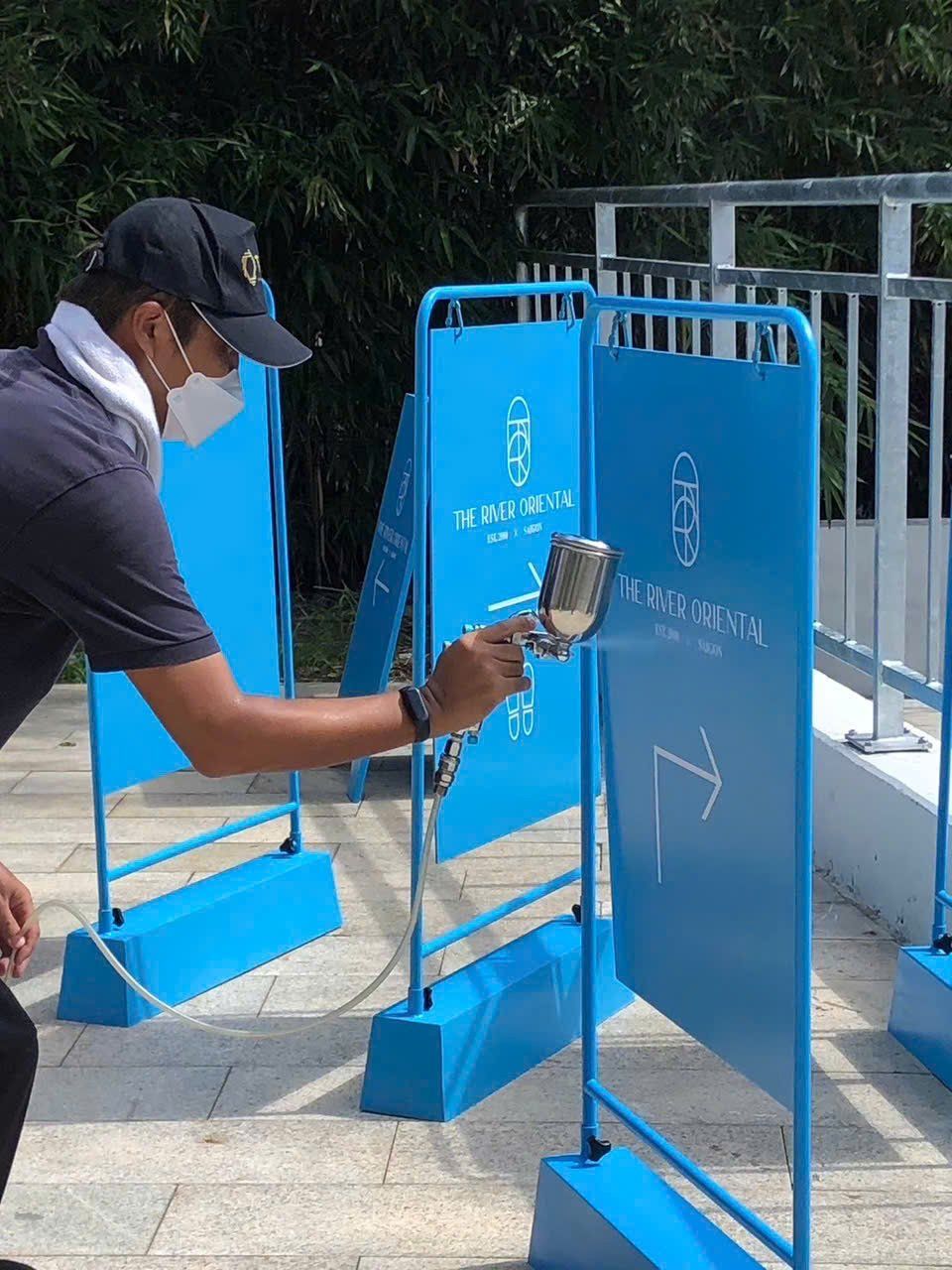 Lớp phun chống bám bẩn