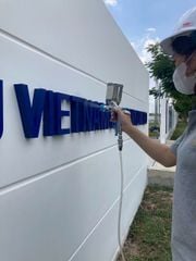 Lớp phun chống bám bẩn