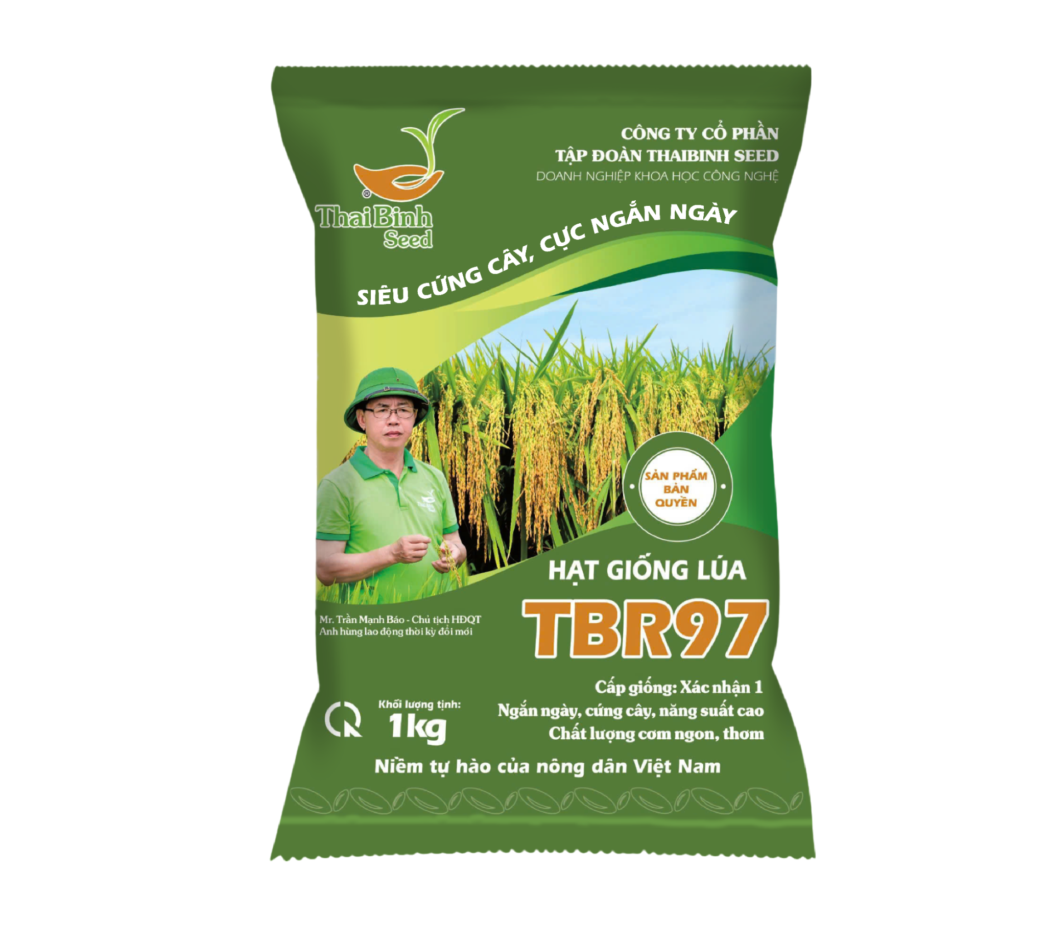  GIỐNG LÚA THUẦN TBR97 