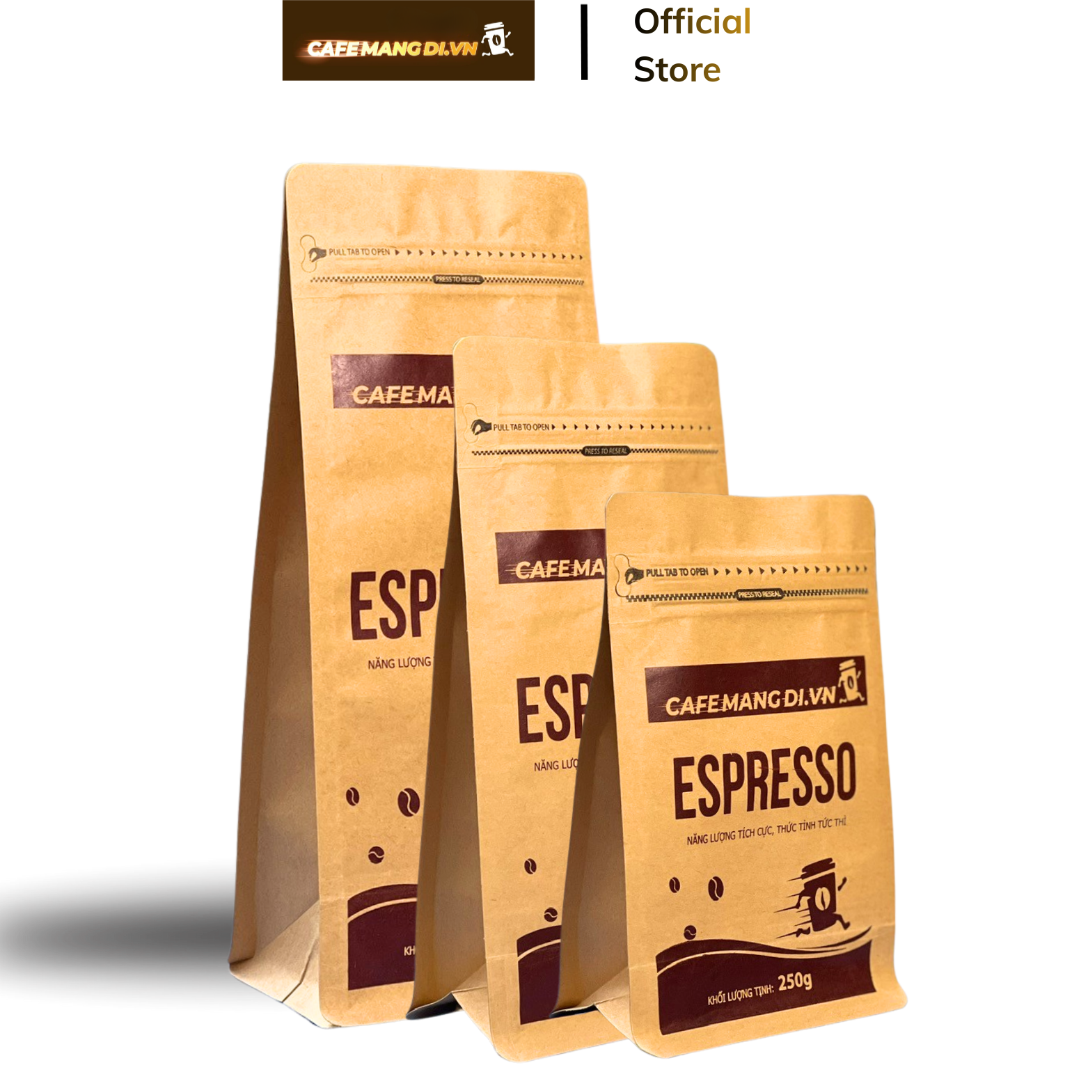  Cà Phê Hạt Espresso (Pha Máy) – Rang Mộc Nhiều Crema | Cafemangdi.vn 