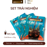  Set 3 gói Cold Brew (Dạng Túi Lọc Tiện Lợi) 