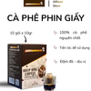 Cà Phê Phin Giấy (Drip Bag) Nguyên Chất – Gu Đậm Bản Sắc | Cafemangdi.vn (Hộp 10 gói)