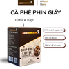Combo 2 hộp Cà Phê Phin Giấy (Drip Bag) Nguyên Chất – Gu Đậm Bản Sắc | Cafemangdi.vn (Hộp 10 gói)