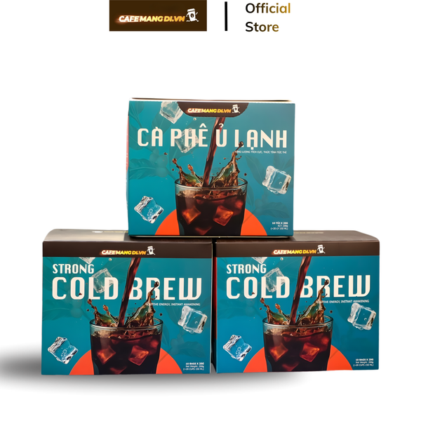 Cà Phê Cold Brew (Ủ Lạnh) – Túi Lọc Tiện Lợi | Cafemangdi.vn