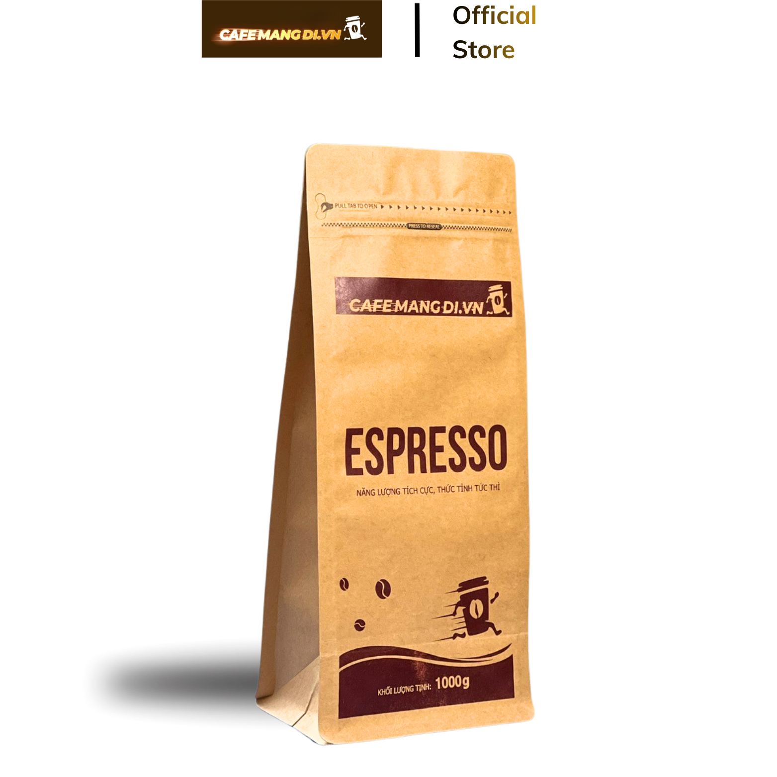  Cà Phê Hạt Espresso (Pha Máy) Gói 1kg – Giá Sỉ Cho Quán | Cafemangdi.vn 