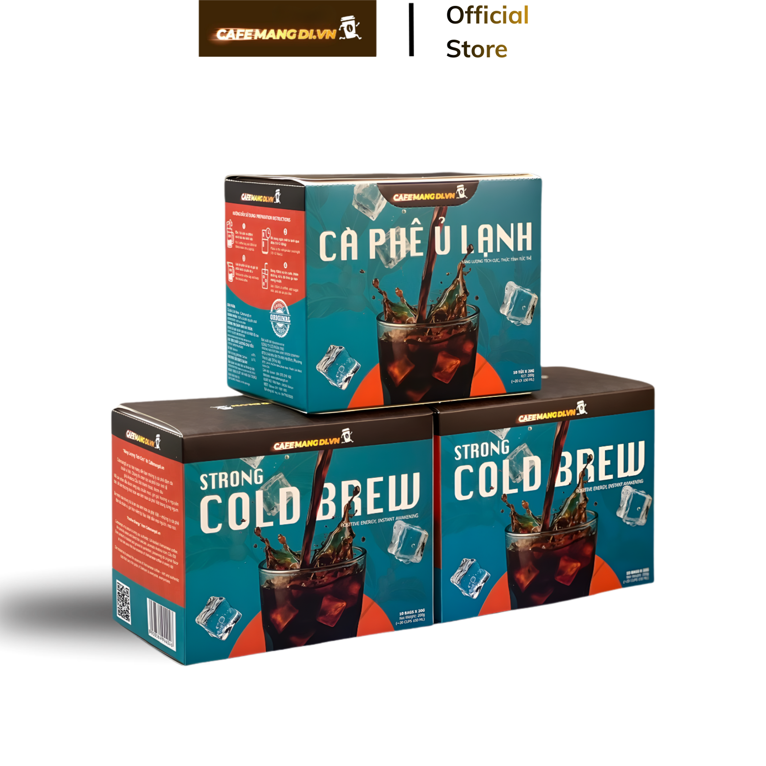  Cà Phê Cold Brew (Ủ Lạnh) – Túi Lọc Tiện Lợi | Cafemangdi.vn 