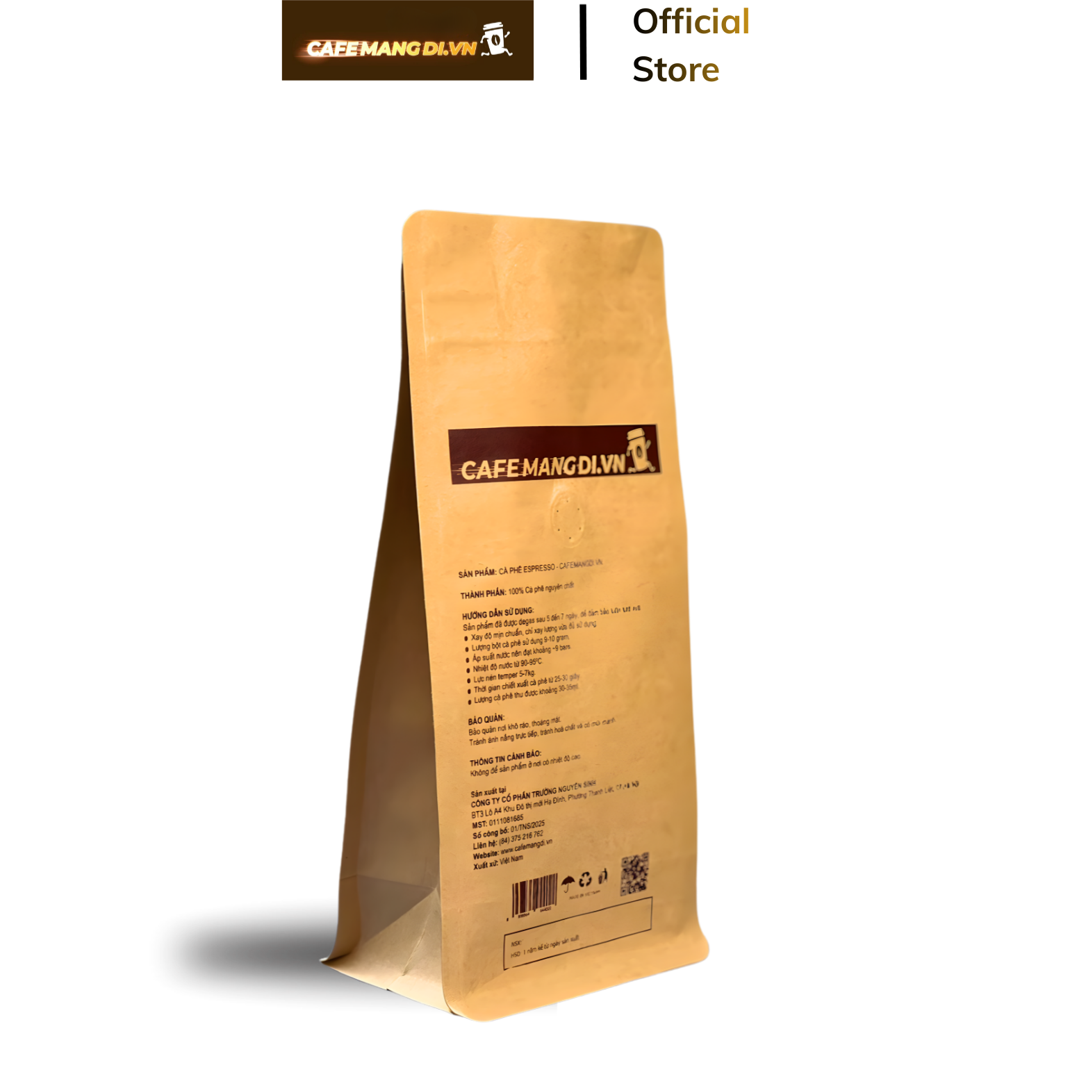  Cà Phê Hạt Espresso (Pha Máy) – Rang Mộc Nhiều Crema | Cafemangdi.vn 