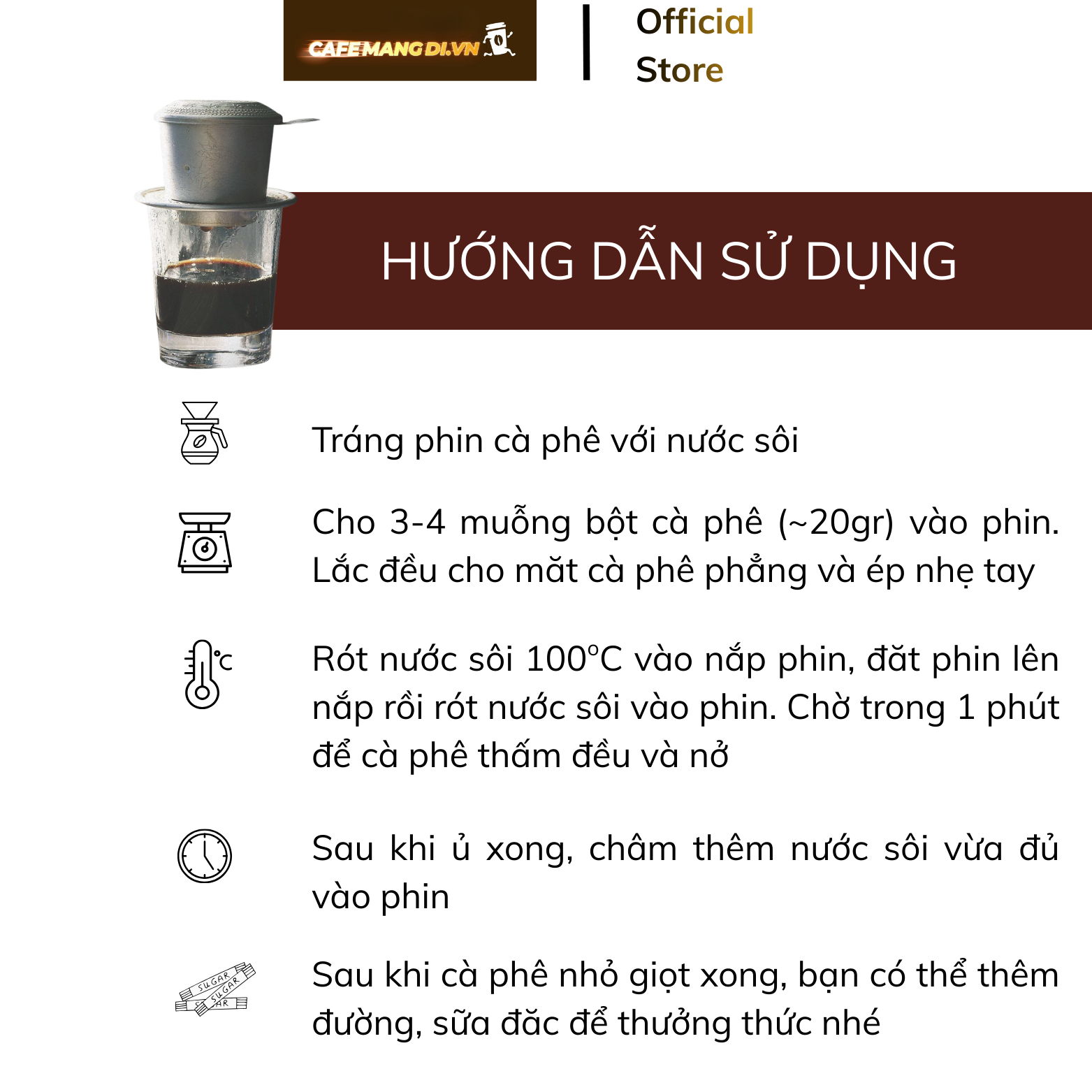  Cà Phê Bột Pha Phin Truyền Thống – Gu Đậm Đà Bản Sắc | Cafemangdi.vn 