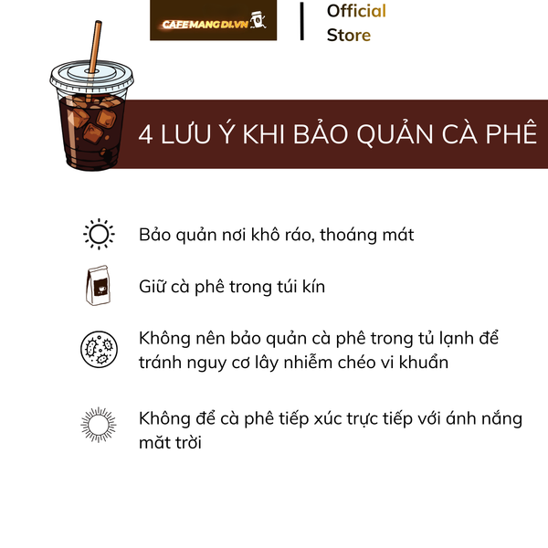 Combo 2 hộp Cà Phê Ủ Lạnh Cafemangdi.vn, hạt Arabica Cầu Đất Nguyên Chất - Vị Thanh, Hậu Ngọt