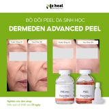  Liệu trình tinh chất peel da 2 bước DermEden Advanced Peel: Pre-Peel (trước thay da) & Peel (thay da) 