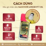  Dầu gió nhân sâm Nanogize Longevity Special Ginseng Essential Oil (21ml) 