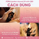  Dầu kích thích ham muốn phụ nữ FORIA Awaken Arousal Oil with CBD (30ml) 