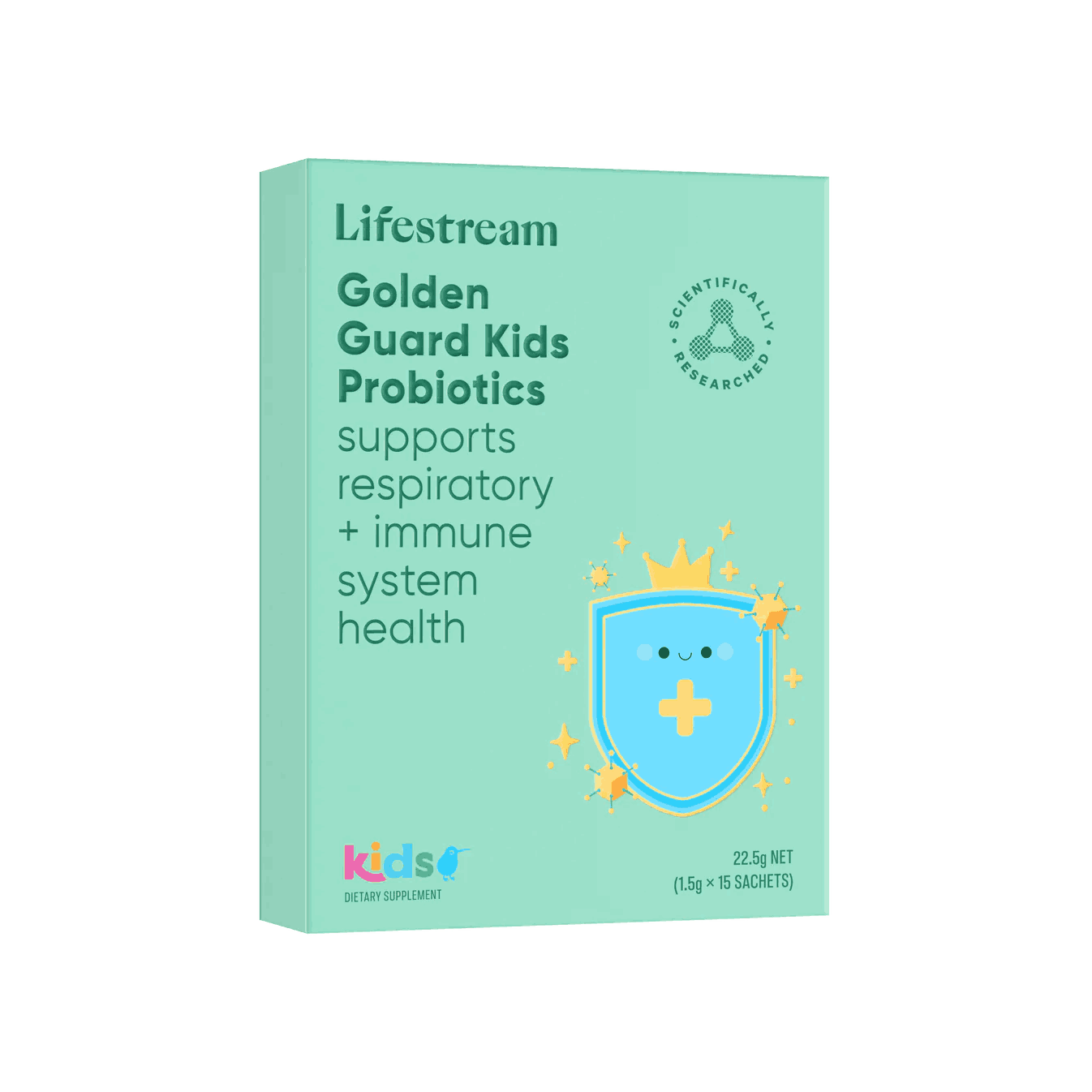  Men vi sinh cho bé Lifestream Golden Guard Kids (15 gói) 