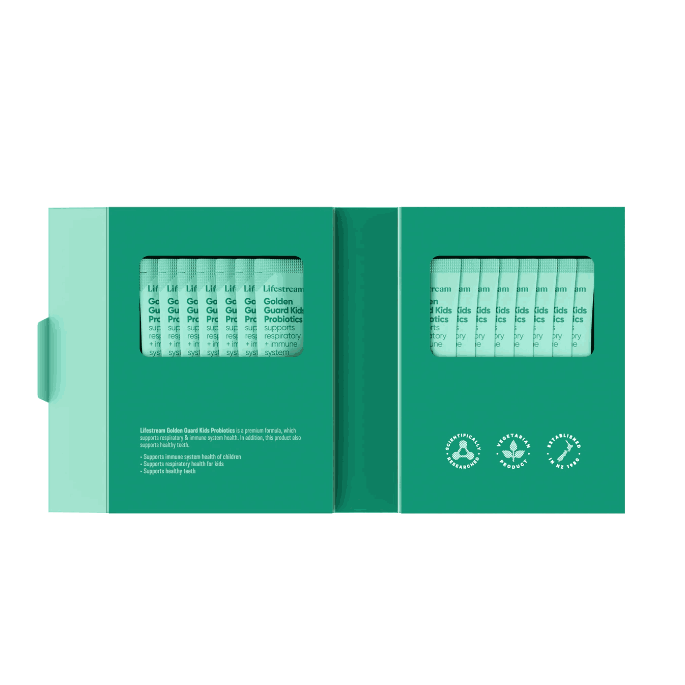  Men vi sinh cho bé Lifestream Golden Guard Kids (15 gói) 