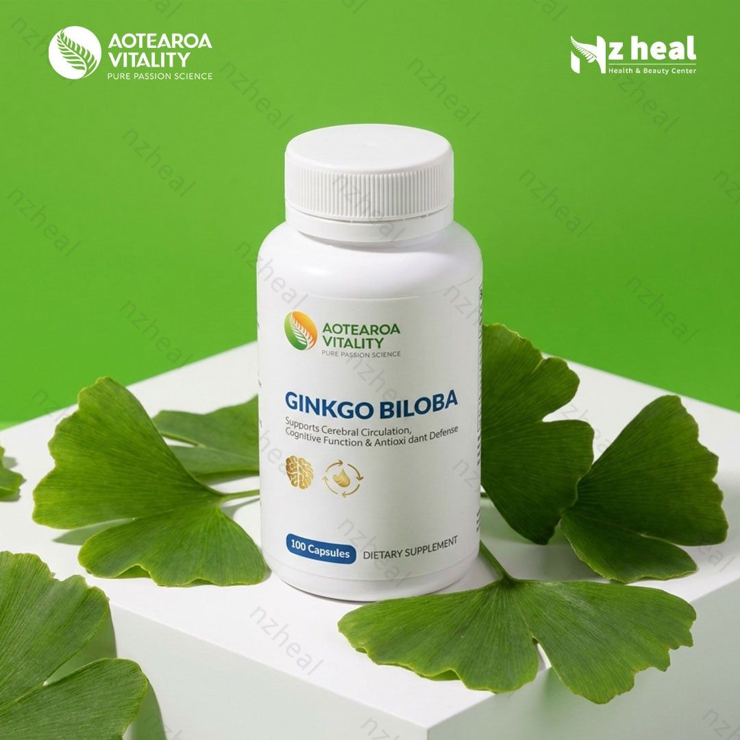  Viên bổ não, tăng trí nhớ Ginkgo Biloba Aotearoa Vitality (30 viên/ 100 viên) 