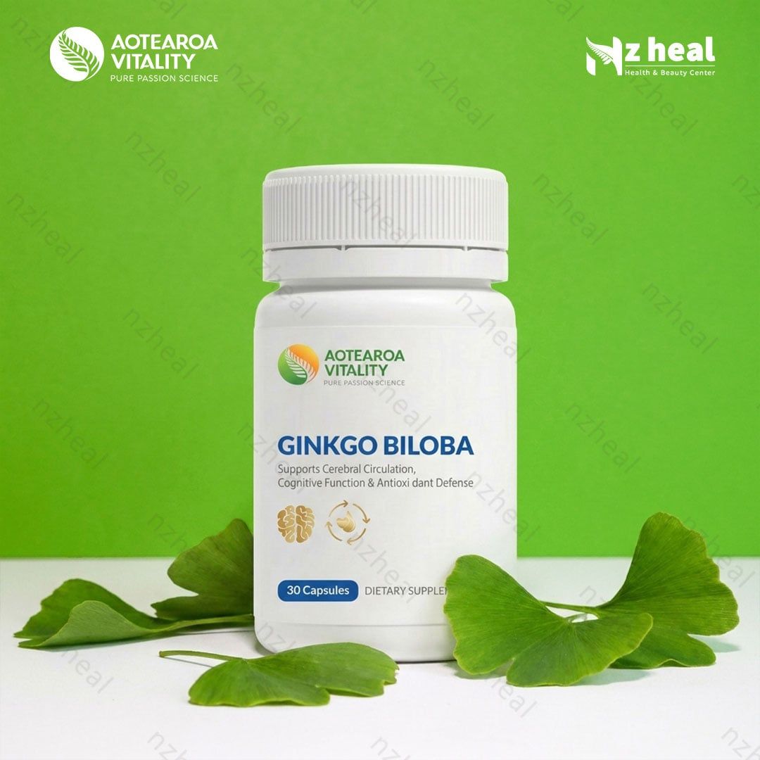  Viên bổ não, tăng trí nhớ Ginkgo Biloba Aotearoa Vitality (30 viên/ 100 viên) 