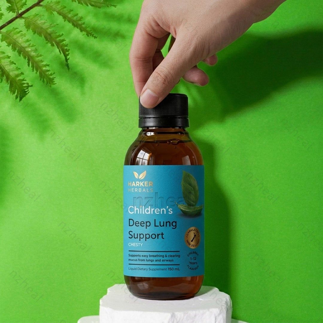  Siro bổ phổi cho trẻ em Harker Herbals Children’s Deep Lung Support 150ml 