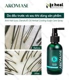  Xịt dưỡng và làm dịu viêm da đầu Aromase Herbal Cooling Scalp Care Spray 40ml 