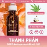  Dầu kích thích ham muốn phụ nữ FORIA Awaken Arousal Oil with CBD (30ml) 
