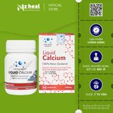  Viên uống bổ sung canxi Deep Blue Health Liquid Calcium 1500mg 