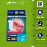  Miếng dán nhiệt miệng, lở miệng Curatick (10 miếng/ hộp) 