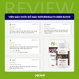  Viên uống máu hươu bổ máu, cấp sắt Nzpurehealth Deer Blood Capsules 