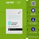  Mặt nạ trắng da 8 phút Jema Rose 8+ Luminous Whitening Mask (7x25ml) 