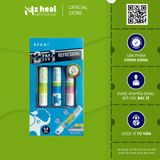  Ống hít thông mũi 2 đầu BEGGI 2IN1 Refreshing Nasal Inhaler (3 ống x 3,5g) 