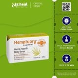  Xà Phòng Rửa Mặt & Cơ Thể Từ Hạt Gai Dầu Hemptuary Face and Body Soap 100g 