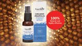  Xịt họng keo ong Organic Propolis Throat Spray with Manuka Honey MGO650+ 