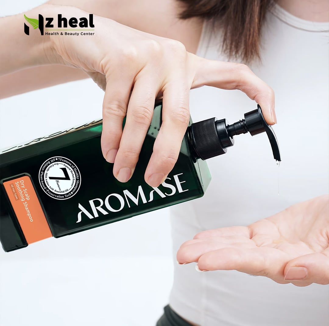  Dầu gội Aromase Dry Scalp Soothing Shampoo kiểm soát da đầu khô ngứa và gàu (90ml/ 400ml) 