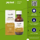  Siro giảm ho, trị đau họng Organic Manuka Throat and Chest Syrup MGO650+ 
