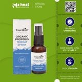  Xịt họng keo ong Organic Propolis Throat Spray with Manuka Honey MGO650+ 