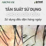  Dầu gội giảm gàu và dầu nhờn da đầu Aromase Oily Scalp Balancing Shampoo 90ml 