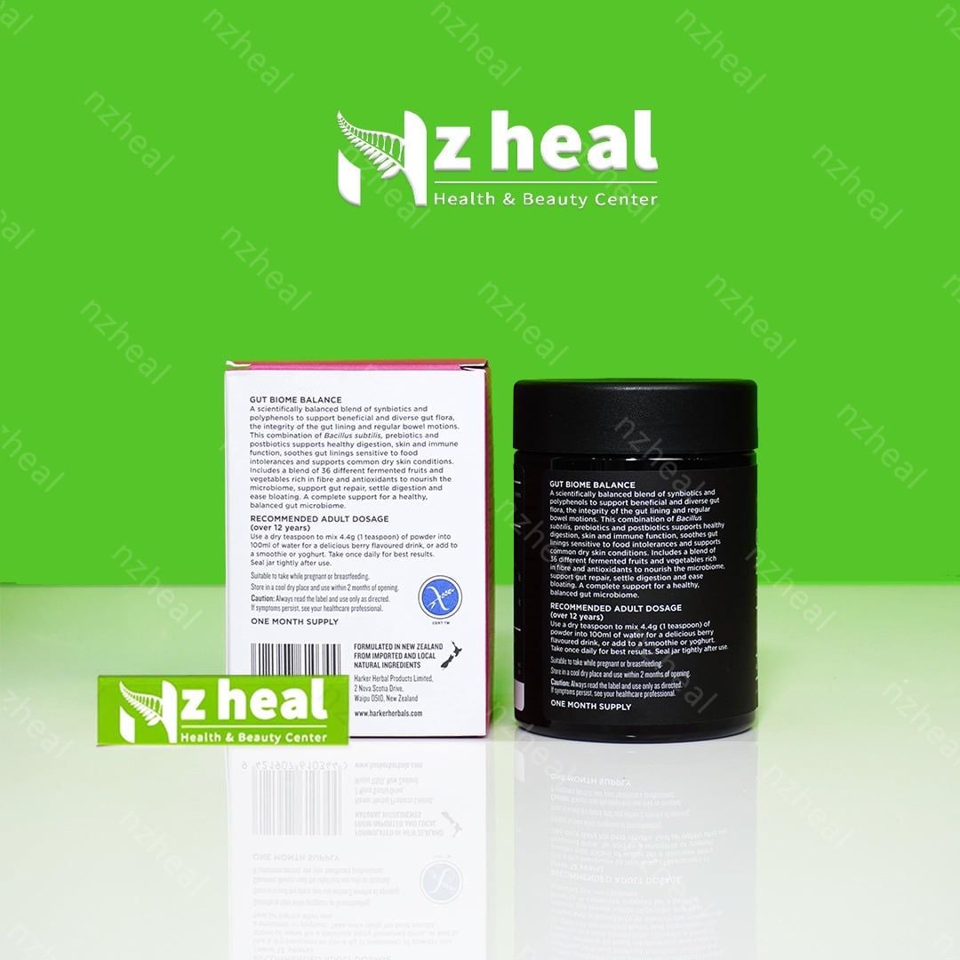  Men vi sinh cân bằng đường ruột Harker Herbals GutBiome Balance 130g 