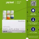  Set 3 tinh chất mờ thâm nám, đốm nâu DermEden Melaflash Home Set (3 x 10ml) 