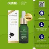  Tinh Chất Τrị Νám, Τrắng Da Living Nature Radiance Night Oil 18ml 
