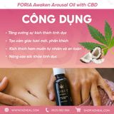  Dầu kích thích ham muốn phụ nữ FORIA Awaken Arousal Oil with CBD (30ml) 